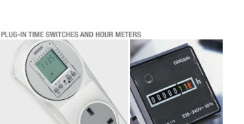Plug-In Timers and Hour Meter