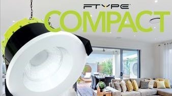 FType Compact Fire Rated Downlights