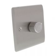 Brushed Steel Dimmer Switches