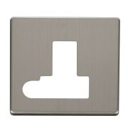 Click SCP151SS Stainless Steel Definity Screwless 13A Flex Outlet Switched Fused Spur Unit Cover Plate