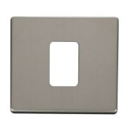 Click SCP200SS Stainless Steel Definity Screwless 45A Switch Cover Plate