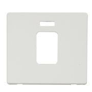 Click SCP201MW Matt White Definity Screwless 45A Neon Switch Cover Plate