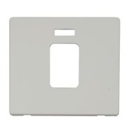 Click SCP201PW White Definity Screwless 45A Neon Switch Cover Plate