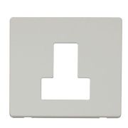 Click SCP251PW White Definity Screwless 13A Switched Fused Spur Unit Cover Plate