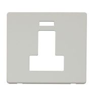 Click SCP252PW White Definity Screwless 13A Neon Switched Fused Spur Unit Cover Plate