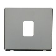 Click SCP422CH Polished Chrome Definity Screwless 1 Gang 20A Switch Cover Plate