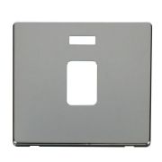 Click SCP423CH Polished Chrome Definity Screwless 1 Gang 20A Neon Switch Cover Plate