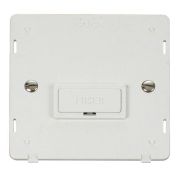 Click SIN650PW White Definity 13A Fused Spur Unit Insert - White Insert