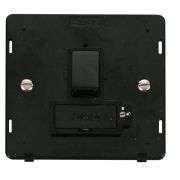 Click SIN851BK Black Definity 13A Lockable Switched Fused Spur Unit Insert  - Black Insert