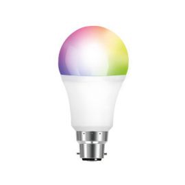 Aurora Lightingandnbsp;AU-A1BTGSCWB AOne Smart Dimmable RGBCX GLS B22 LED Lamp Light Bulb 40 Deg 8W image