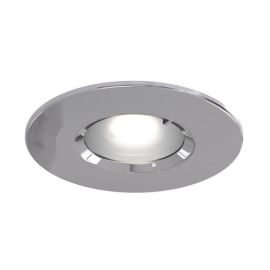 Ansell AEFRD/IP65/CH Edge Chrome 50W GU10 IP65 90mm Fire Rated Downlight