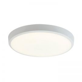 Ansell AGAMLED/CCT Gamma Matt White 17W LED 1800lm 3000/4000K IP54 296mm CCT Wall or Ceiling Light image