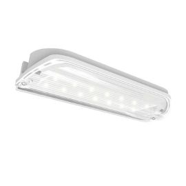 Ansell AKTLED/3M/ST Kite White 3W LED 138lm 6500K IP65 Self-Test Emergency Maintained or Non-Maintained Bulkhead image