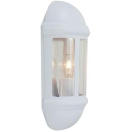 Ansell ALHL/WH Latina White 42W E27 IP65 Half Lantern