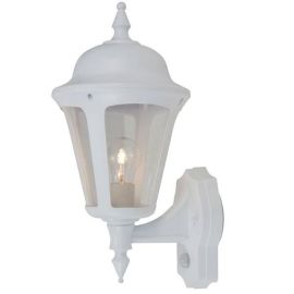 Ansell ALWL/PIR/WH Latina White 42W E27 IP65 PIR Wall Lantern