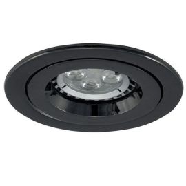 Ansell AMICD/BLC iCage Mini Black Chrome 50W GU10 90mm Fire Rated Downlight image