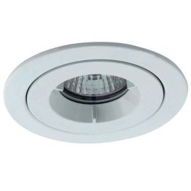 Ansell AMICD/IP65/MW iCage Mini Matt White 50W GU10 IP65 108mm Fire Rated Downlight image