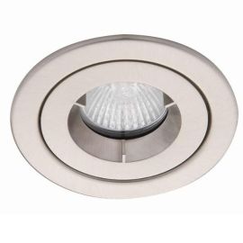 Ansell AMICD/IP65/SC iCage Mini Satin Chrome 50W GU10 IP65 108mm Fire Rated Downlight