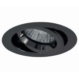 Ansell AMICG/BLC iCage Mini Black Chrome 50W GU10 95mm Fire Rated Downlight