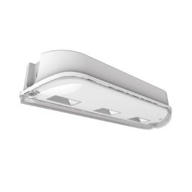Ansell AOSLED/3M/ST Osprey High Rack White 8W LED 550lm 6500K IP65 Self-Test Emergency Maintained or Non-Maintained Bulkhead