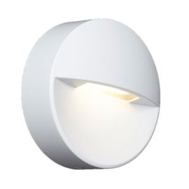 Ansell APILLED/W Pi Low Level White 3W LED 60lm 3000/4000K IP65 100mm Low Level Light