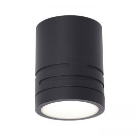 Ansell AREELEDD Reef Black 5W LED 480lm 3000/4000/6000K IP65 85mm CCT Surface Downlight image