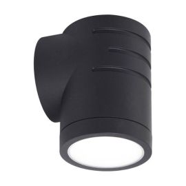 Ansell AREELEDWLD Reef Black 5W LED 430lm 3000/4000/6000K IP65 85mm Directional Wall Light image