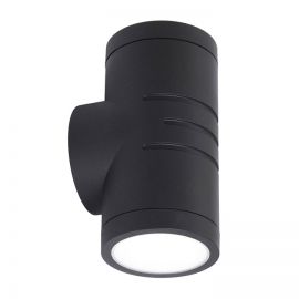 Ansell AREELEDWL/OCTOW OCTO Reef Black 10W LED 830lm 2700-6500K IP65 85mm WiZ CCT Bi-directional Wall Light image