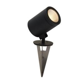 Ansell AROLEDSSS Rondo HP Graphite 17W LED 1500lm 4000K IP65 Surface or Spike Light image