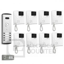 Bell System BLV8 8 Station Bellini Colour Video Door Entry System image