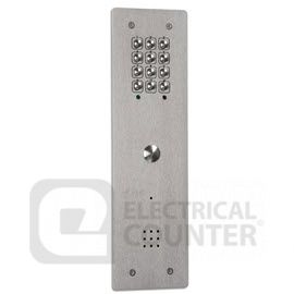 Bell System CP109-1/VR 1 Button Combined Door Entry Vandal Resistant Panel image