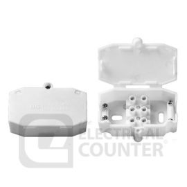 BG Electrical 403 3 Way 3A Lighting Junction Connector Box image