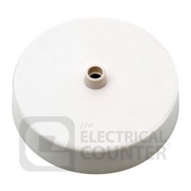 BG Electrical 561 White Ceiling Rose 3.5" Diameter image