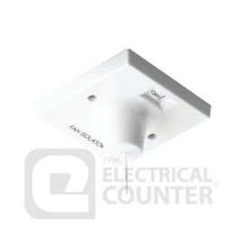 BG Electrical 804 10A Triple Pole Fan Isolator Ceiling Switch (10 Pack, 4.97 each) image