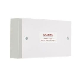 BG Electrical 906 Moulded White Square Edge 10 Way Connection Unit image
