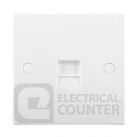 BG Electrical 942-10AX 2 Gang 2 Way Double Twin Light Switch Square Edge 