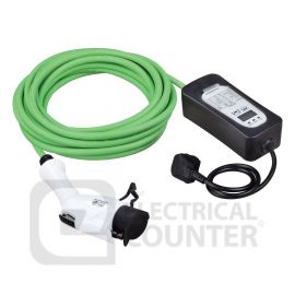 Mode 2 Electric Vehicle 10m Charging Cable 3 Pin Plug to Type 1 10A 2.3kW image