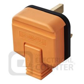 Permaplug HDPT130 Orange 13A Heavy Duty Plug image