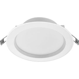 Luceco LBDL4D40 Carbon White IP44 9.5W 1000lm 4000K 145mm Dimmable LED Downlight image