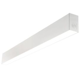 Luceco LCO12UDWO30ED40 Contour 28W 3000lm 4000K 1132mm Dimmable Emergency LED Suspended Direct-Indirect Light image