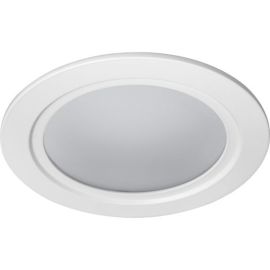 Luceco LDP20BWHIPF Platinum White IP65 Frosted Glass Decorative Bezel Accessory