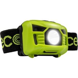 Luceco LILH15P65 Green IP20 5W 150lm 6500K Switch or PIR LED Head Torch