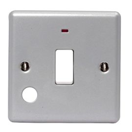 BG MC531 Metal Clad 1 Gang 20A Flex Outlet Neon Switch image