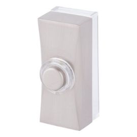 Bell System MDCPB2 BG MDCPB2 Brushed Steel Wired Bell Push