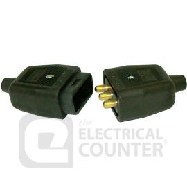 Click ES001 1 Gang 13A Trailing Socket with neon 