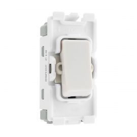 BG R13 Nexus Grid White 20A 20AX Intermediate Switch Module