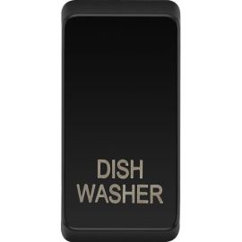 BG RRDWPCDB Evolve Grid Black 'DISH WASHER' Rocker image
