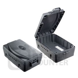 Masterplug IP54 Weatherproof Box with 5 Cable Outlets & 2 Gland Points image
