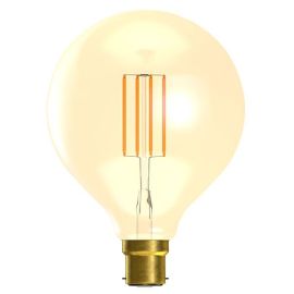 BELL Lighting 01471 4W 2000K BC B22 Dimmable Amber Vintage Globe LED Lamp