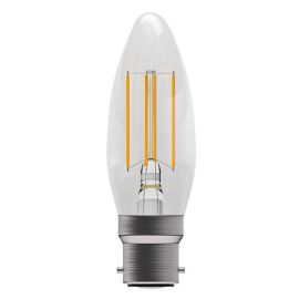 BELL Lighting 05022 4W 2700K BC B22 Filament Clear Candle LED Lamp